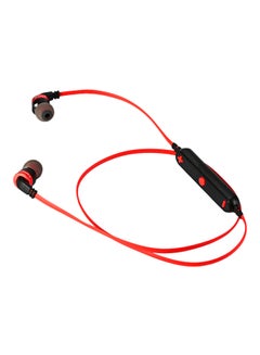 Buy A960BL Bluetooth In-Ear Earphones Red/Black in Saudi Arabia