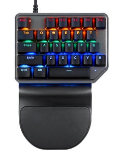 Buy K27 Wired Mechanical Keyboard Black in UAE