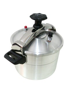 Buy Pressure Cooker Silver/Black 11.0Liters in Saudi Arabia