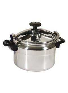 Buy Pressure Cooker Silver/Black 10.0Liters in Saudi Arabia