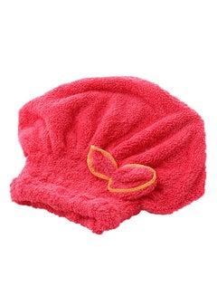Buy Quick Hair Drying Hat Wrap Cap Watermelon Pink in UAE