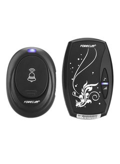 Buy Waterproof Wireless Smart Home Doorbell Black in Saudi Arabia