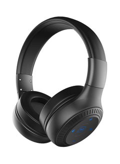 Buy Wireless 3D On-Ear Stereo Headphones With Mic Black in UAE