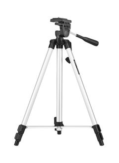 Buy Lightweight Portable Photography Tripod Black/Silver in Saudi Arabia