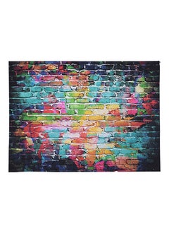 Buy Doodle Scribble Brick Wall Pattern Studio Background Multicolour in UAE