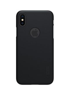 Buy Polycarbonate Super Frosted Shield Case Cover For Apple iPhone X Black in UAE