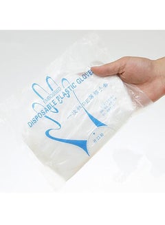 Buy DIHE One - Off Glove Transparent Health Clean 100 Pack White midicentigram in Saudi Arabia