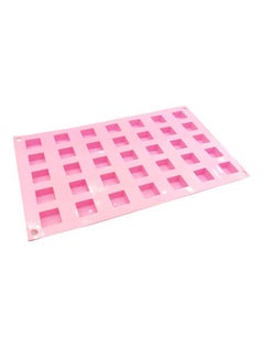 Buy Multipurpose Silicone Bake Mold Pink 1.5x17x29centimeter in UAE