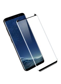 Buy Screen Protector For Samsung Galaxy S8 Plus Black/Clear in UAE