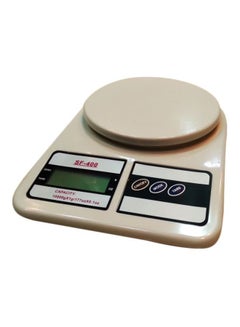 Shop Gtrade Sf 400 Digital Kitchen Scale Beige 10kg Online In Egypt