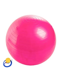 Buy Yoga Ball With Air Pump - 65 cm 65cm in UAE