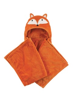 Buy Hooded Fox Shaped Plush Blanket in UAE