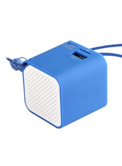 Buy Wireless Speaker With Selfie Stereo Blue in UAE