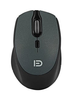 Buy Wireless Optical USB Mouse Black/Grey in UAE