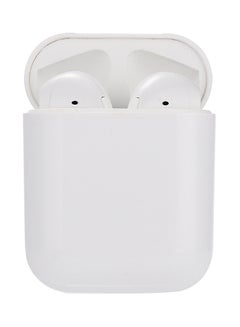 Buy Dual Bluetooth Wireless In-Ear Headphone With Microphone White in UAE