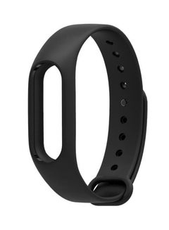 اشتري Silicone Band For Xiaomi Mi Band 2 Black في السعودية