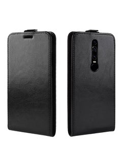 Buy Premium PU Leather Magnetic Card Slot Flip Case Cover For Huawei Mate Rs Black in Saudi Arabia