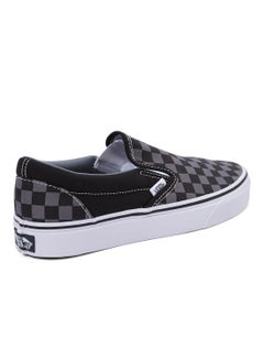 vans black and checkerboard