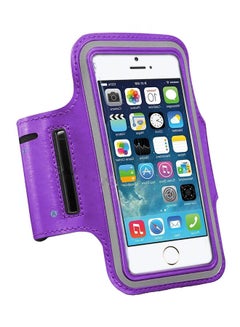 Buy Armband Case Holder For Apple iPhone 5/5s/5c Purple in UAE