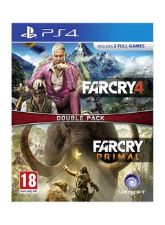 Buy Far Cry 4 And Far Cry Primal- Double Pack (Intl Version) - Adventure - PlayStation 4 (PS4) in Egypt