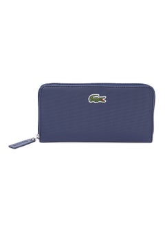 Buy Large Zip Around Purse Blue in UAE