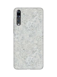 Buy Protective Case Cover For Huawei P20 Pro Marble Texture Black in Saudi Arabia