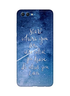 Buy Protective Case Cover For Huawei Honor 10 Start Where You Are in UAE
