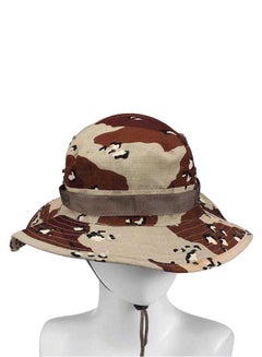 Buy Outdoor Fishing Bucket Hat HL005 Khaki/Beige in Saudi Arabia