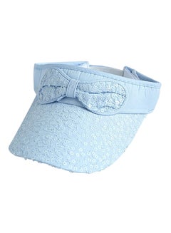 Buy Butterfly Sequined Visors Cap HL034 Blue in Saudi Arabia