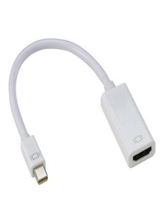 Buy HDMI To Mini Display Port Adapter For Apple Macbook Air White in Saudi Arabia