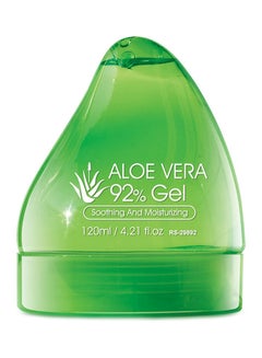 Buy Aloe Vera 92% Soothing And Moisturizing Gel 120ml in UAE