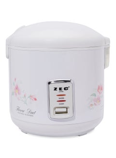 Buy Electric Rice Cooker 2.2L 2.2 L ZRC-3022 White/Pink/Yellow in UAE