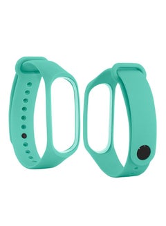 اشتري Replacement Strap For Xiaomi Mi Band 3 Mint Green في مصر