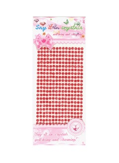 Buy Crystal Craft Stickers Red in Saudi Arabia