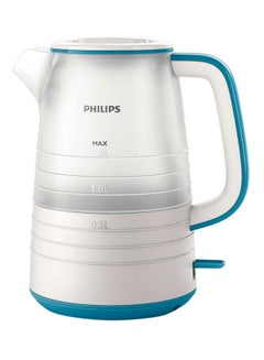 Buy Countertop Electric Kettle 1.5 L 2200.0 W HD9305 White/Blue in UAE