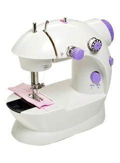 Buy Portable Mini Sewing Machine White/Purple DLC-31121 White/Purple in UAE