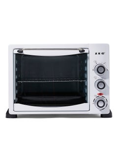 Buy Countertop Electric Oven 1600W 20 L 1600 W ZEC-CKFH36C White/Grey/Black in UAE