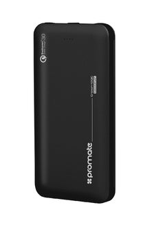 Buy 10000.0 mAh Crown-10QC Power Bank Black in Saudi Arabia