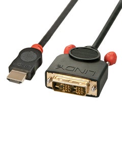 Buy HDMI To DVI-D Cable Black in UAE