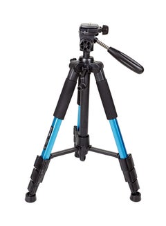 Buy Portable Camera Tripod For DSLR Cameras Blue in UAE