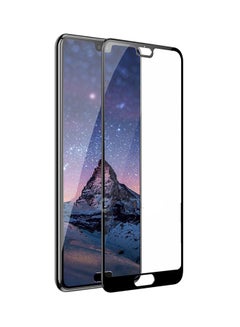 Buy Tempered Glass Screen Protector For Huawei P20 Pro Black/Clear in Saudi Arabia