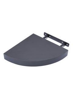 Buy Floating Wall Shelf Black 3x19.5x19.5centimeter in Saudi Arabia