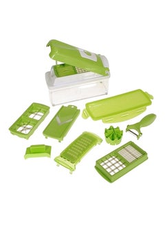 Buy Vegetable Cutter Set Green/White in Saudi Arabia