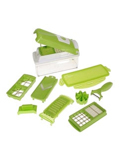 اشتري Vegetable Cutter Set Green/White في السعودية