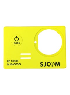 Buy Replacement Front Cover Faceplate For SJ5000 Action Camera Yellow in UAE