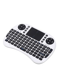 Buy Wireless Touchpad RC-Keyboard White/Black in UAE