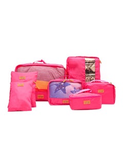 Buy 7-Piece Multi-functional Travel Storage Bag Set 285grams in Saudi Arabia