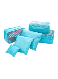 Buy 6-Piece Travel Organizer Bags Set 325grams in Saudi Arabia