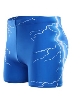 Buy Lightning Breathable Swimwear Blue/White in Saudi Arabia