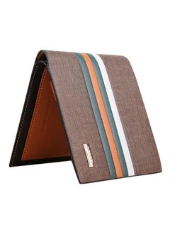 Buy Short Bi-Fold Wallet Brown in Saudi Arabia